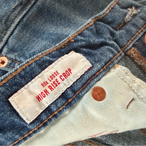 Lucky 90s High Rise Crop - Picture 2 of 4